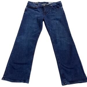 Vintage T.K. Axel Men's Straight Denim Jeans Blue Size 34x32